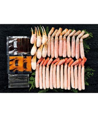 【お歳暮】【送料無料】佐藤水産 紅ずわい・本ずわいミックスしゃぶしゃぶセット ※送料無料 魚介類【三越伊勢丹/公式】