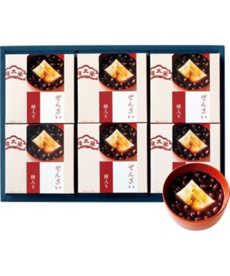 【お歳暮】【送料無料】榮太樓總本鋪 ぜんざい餅入り ※送料無料 お菓子・チョコレート（和菓子）【三越伊勢丹/公式】