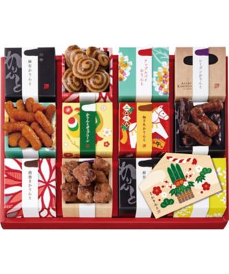 【お歳暮】【送料無料】麻布かりんと 冬のキューブ詰合せ ※送料無料 お菓子・チョコレート（和菓子）【三越伊勢丹/公式】