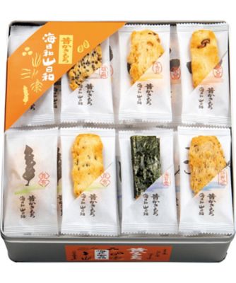 【お歳暮】【送料無料】王様堂本店 昔かきもち「海日和山日和」 ※送料無料 お菓子・チョコレート（和菓子）【三越伊勢丹/公式】