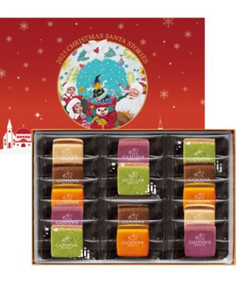 【お歳暮】【送料無料】ゴディバ クリスマス サブレショコラ ※送料無料 クッキー（洋菓子）【三越伊勢丹/公式】