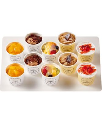 【お歳暮】【送料無料】パティスリー キハチ アイス＆シャーベット5種10個詰合せ ※送料無料 アイス クリーム、フローズン ヨーグルト（洋菓子）【三越伊勢丹/公式】
