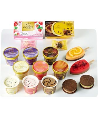 【お歳暮】【送料無料】ゴディバ アイス バラエティーコレクション ※送料無料 アイス クリーム、フローズン ヨーグルト（洋菓子）【三越伊勢丹/公式】