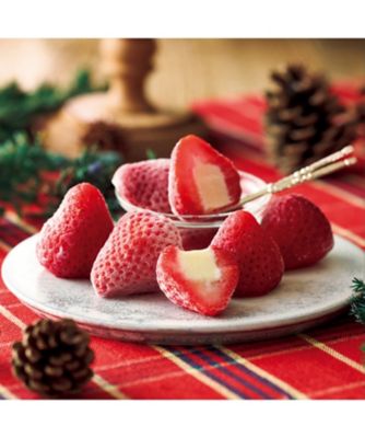 【お歳暮】【送料無料】スルー あまおう苺あいす ※送料無料 アイス クリーム、フローズン ヨーグルト（洋菓子）【三越伊勢丹/公式】