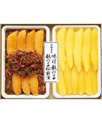 【お歳暮】【送料無料】二幸 北海道産 味付数の子・数の子松前漬詰合せ ※送料無料 魚介類【三越伊勢丹/公式】