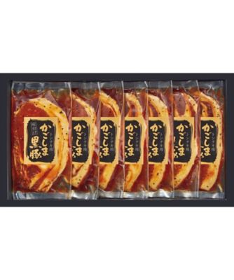 【お歳暮】【送料無料】二幸 かごしま黒豚 ロース肉味付け ※送料無料 加工肉【三越伊勢丹/公式】