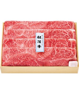 【お歳暮】【送料無料】オーシャンファーム 松阪牛 肩肉すき焼用 ※送料無料 加工肉【三越伊勢丹/公式】