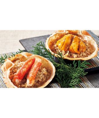 【お歳暮】【送料無料】三越伊勢丹オンラインストア ずわいがに甲羅盛りセット ※送料無料 調理済み食事、主菜【三越伊勢丹/公式】