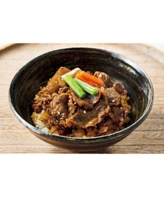 【お歳暮】【送料無料】〈新杵屋〉×〈米沢牛黄木（おおき）〉牛肉どまん中 一膳ご飯 ※送料無料 調理済み食事、主菜【三越伊勢丹/公式】
