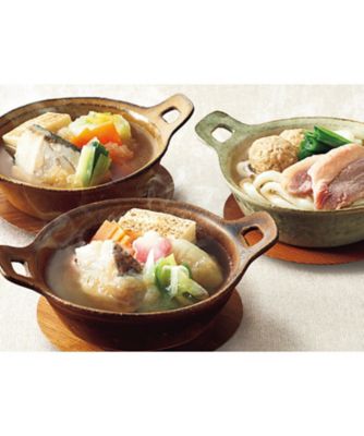 【お歳暮】【送料無料】京料理 美濃吉 冬の料亭小鍋詰合せ ※送料無料 食品【三越伊勢丹/公式】