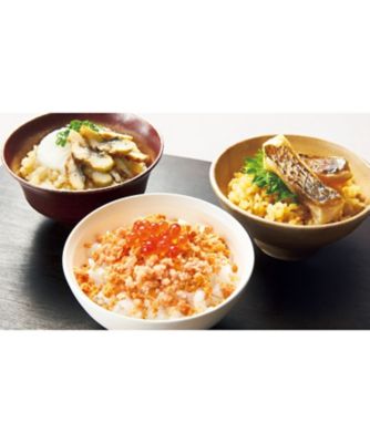【お歳暮】【送料無料】三越伊勢丹オンラインストア 一膳海鮮丼ぶりセット（レンジ対応）※送料無料 魚介類【三越伊勢丹/公式】
