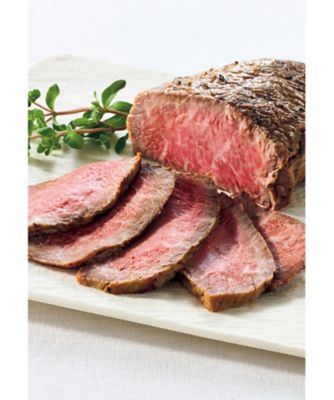 【お歳暮】【送料無料】三越伊勢丹オンラインストア 松阪牛・神戸牛塩こうじ漬けローストビーフ食べくらべ ※送料無料 加工肉【三越伊勢丹/公式】