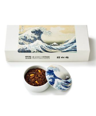 【お歳暮】【送料無料】錦松梅 東京国立博物館 限定ギフト冨嶽三十六景 神奈川沖浪裏 錦松梅（有田焼容器入・小袋）※送料無料 調理済み食事、主菜【三越伊勢丹/公式】