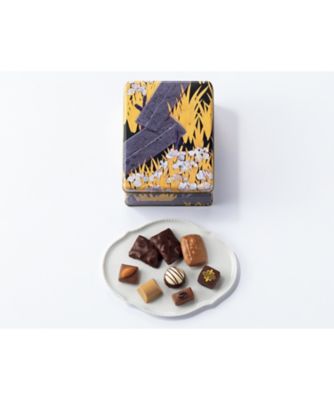 【お歳暮】【送料無料】ロイスダール 東京国立博物館 限定ギフト八橋蒔絵螺鈿硯箱（やつはしまきえらでんすずりばこ）ショコラアソート ※送料無料 お菓子・チョコレート（洋菓子）【三越伊勢丹/公式】