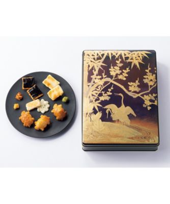 東京国立博物館 限定ギフト〈がんこ職人〉松竹梅鶴蒔絵硯箱