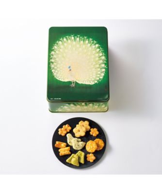 【お歳暮】【送料無料】麻布十番・あげもち屋 東京国立近代美術館 限定ギフト孔雀（くじゃく）花吹き寄せ ※送料無料 お菓子・チョコレート（和菓子）【三越伊勢丹/公式】