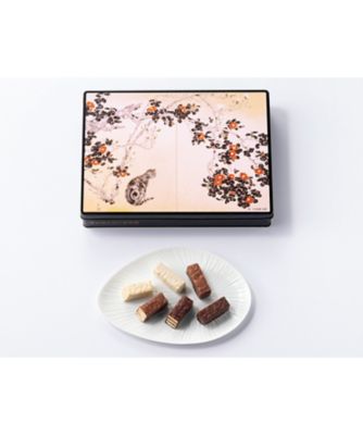 【お歳暮】【送料無料】メリーチョコレート 東京国立近代美術館 限定ギフト椿（つばき）ミルフィーユ ※送料無料 パン・焼き菓子（洋菓子）【三越伊勢丹/公式】