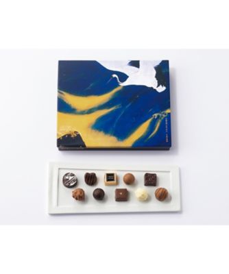 【お歳暮】【送料無料】モロゾフ 東京国立近代美術館 限定ギフト丹鶴青瀾（たんかくせいらん）プレミアムチョコレートセレクション ※送料無料 お菓子・チョコレート（洋菓子）【三越伊勢丹/公式】