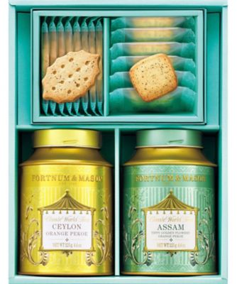 【お歳暮】【送料無料】フォートナム＆メイソン 紅茶・焼菓子詰合せ ※送料無料 お茶・紅茶【三越伊勢丹/公式】
