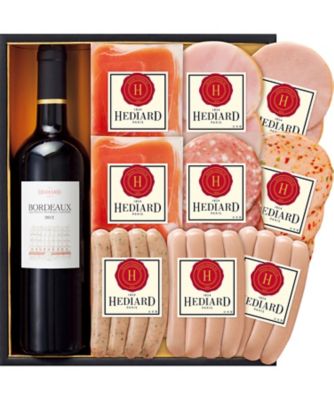 【お歳暮】【送料無料】エディアール ワイン・ソーセージ・生ハムセット ※送料無料 加工肉【三越伊勢丹/公式】