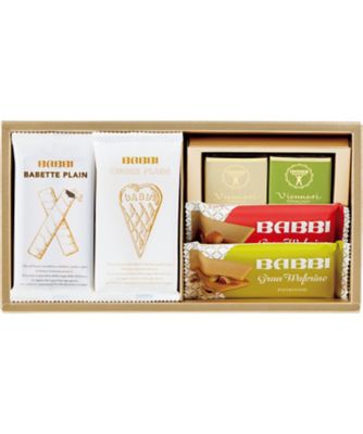 【お歳暮】BABBI（バビ）イタリアンウエハースギフト メディオ お菓子・チョコレート（洋菓子）【三越伊勢丹/公式】