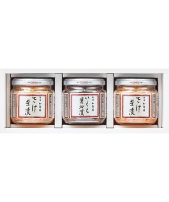 【お歳暮】新潟加島屋 中瓶詰合せ 魚介類【三越伊勢丹/公式】