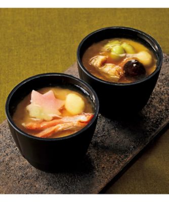 【お歳暮】京料理 美濃吉 鰻・蟹・甘鯛・穴子の贅沢茶碗蒸し 調理済み食事、主菜【三越伊勢丹/公式】