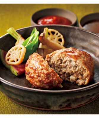 【お歳暮】日本料理なだ万 和風ハンバーグ 調理済み食事、主菜【三越伊勢丹/公式】