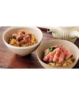 【お歳暮】二幸 松阪牛肉まぶし丼セット《三重》 調理済み食事、主菜【三越伊勢丹/公式】