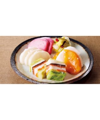 【お歳暮】銀座若菜 冬野菜のおつけもの《東京》 調理済み前菜、付け合わせ【三越伊勢丹/公式】