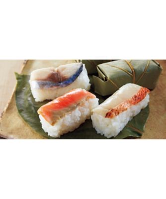 【お歳暮】柿の葉すし本舗たなか 柿の葉すし詰合せ《奈良》 調理済み食事、主菜【三越伊勢丹/公式】