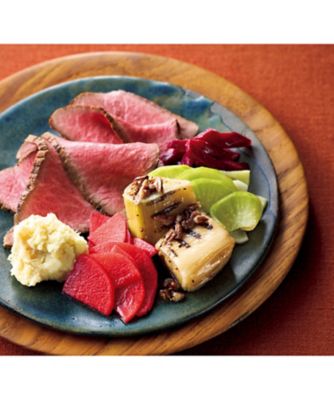 【お歳暮】RF1（アール・エフ・ワン）三野農園の西洋野菜と高原黒牛のローストビーフのセット 加工肉【三越伊勢丹/公式】