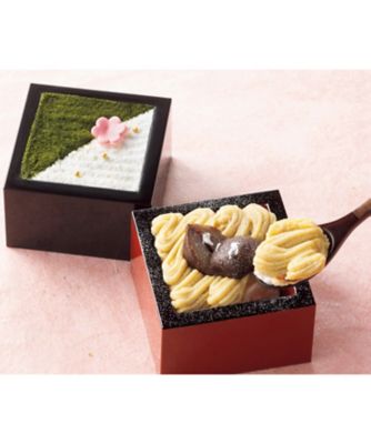 【お歳暮】信州 里の菓工房 モンブランとモンブラン抹茶ティラミス詰合せ ケーキ・スティックケーキ（洋菓子）【三越伊勢丹/公式】
