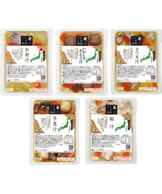 【お歳暮】にんべん 日本橋だし場 日本の味巡り 具だくさんだしスープ詰合せ 調理済み食事、主菜【三越伊勢丹/公式】