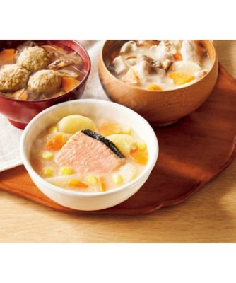 【お歳暮】にんべん 日本橋だし場 日本の味巡り 具だくさんだしスープ詰合せ 調理済み食事、主菜【三越伊勢丹/公式】