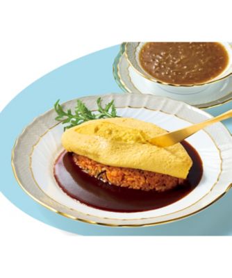 【お歳暮】ホテルオークラ オムライスデミグラスソース＆オニオンスープ 調理済み食事、主菜【三越伊勢丹/公式】