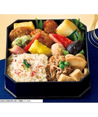 【お歳暮】日本料理なだ万 料亭の彩り弁当 調理済み食事、主菜【三越伊勢丹/公式】