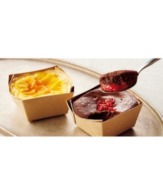 【お歳暮】杜の館 宮城いちごソース入り窯出しショコラ＆蔵王チーズの窯蒸しチーズ《宮城》 お菓子・チョコレート（洋菓子）【三越伊勢丹/公式】