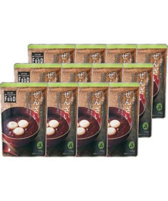 【お歳暮】ミツコシイセタン ザ・フード ぜんざい 12袋 調理済み食品【三越伊勢丹/公式】