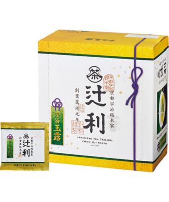 【お歳暮】辻利 三角ティーバッグ 宇治玉露 50杯 お茶・紅茶【三越伊勢丹/公式】