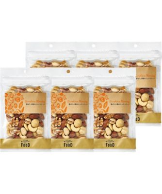 【お歳暮】ミツコシイセタン ザ・フード 香ばし6種のミックスナッツ 6袋 調理済み前菜、付け合わせ【三越伊勢丹/公式】