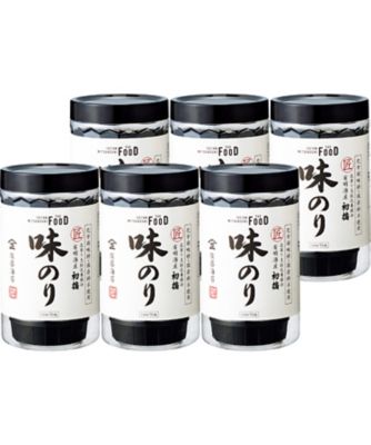【お歳暮】ミツコシイセタン ザ・フード 有明海産 初摘 味のり 6個 調理済み前菜、付け合わせ【三越伊勢丹/公式】
