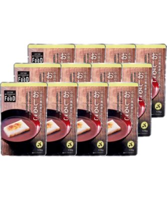 【お歳暮】ミツコシイセタン ザ・フード おしるこ 12袋 調理済み食品【三越伊勢丹/公式】