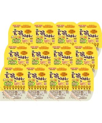 【お歳暮】越後製菓 玄米ごはん 12食 調理済み食品【三越伊勢丹/公式】