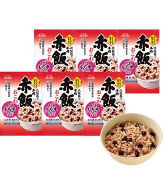【お歳暮】イチビキ らくらく炊きたて赤飯おこわ 6袋 米【三越伊勢丹/公式】