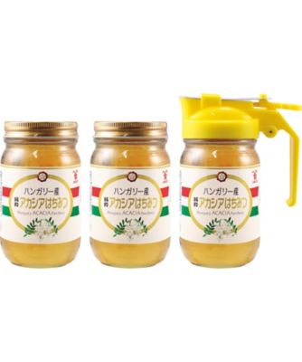 【お歳暮】サクラ印 ハンガリー産純粋アカシアはちみつ 3本 食品【三越伊勢丹/公式】