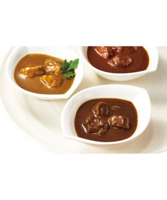 【お歳暮】二幸 ミニカレー 3種セット 調理済み食品【三越伊勢丹/公式】