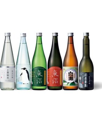 【お歳暮】白瀧 新潟越後飲みくらべ6本セット 焼酎【三越伊勢丹/公式】