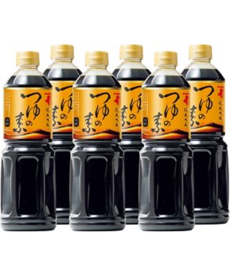 【お歳暮】にんべん つゆの素 6本 調理油【三越伊勢丹/公式】