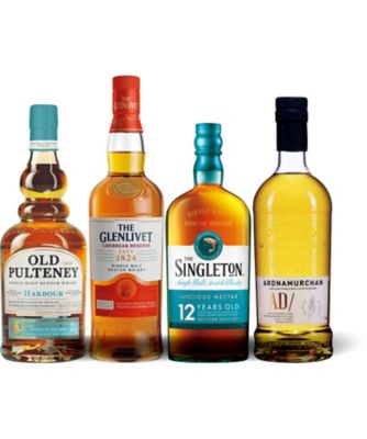 【お歳暮】三越伊勢丹オンラインストア 人気シングルモルトスコッチウイスキー 飲みくらべ4本セット アルコール飲料【三越伊勢丹/公式】